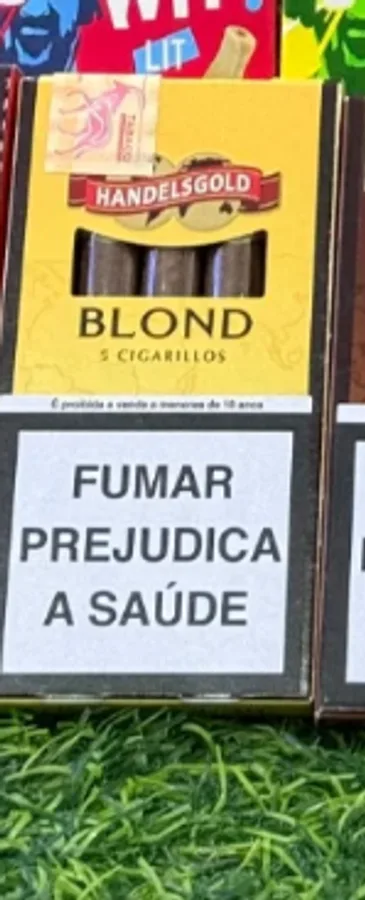 Cigarilhos Handelsgold — Blond